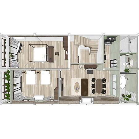 شقة The Lair Bangkok - 3Mins Walk To Icon Siam المظهر الخارجي الصورة