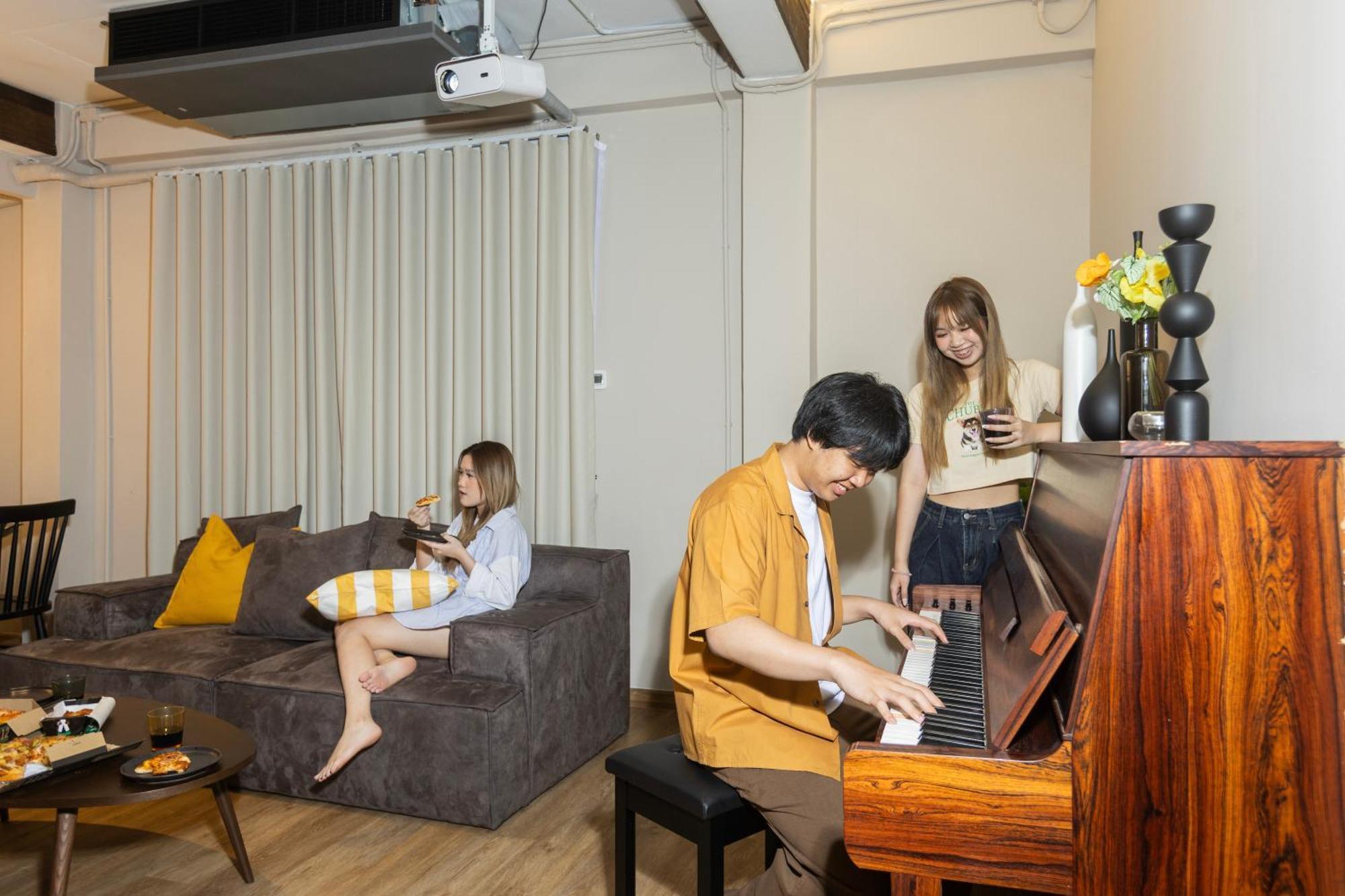 شقة The Lair Bangkok - 3Mins Walk To Icon Siam المظهر الخارجي الصورة