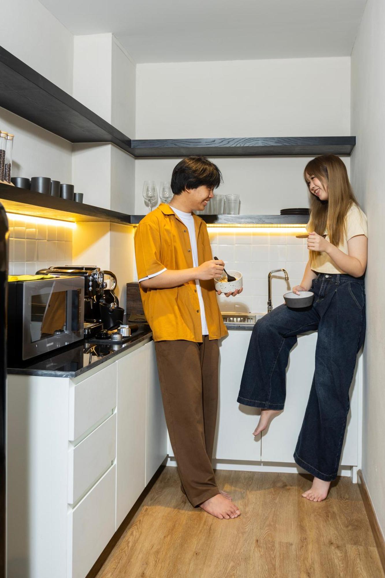 شقة The Lair Bangkok - 3Mins Walk To Icon Siam المظهر الخارجي الصورة
