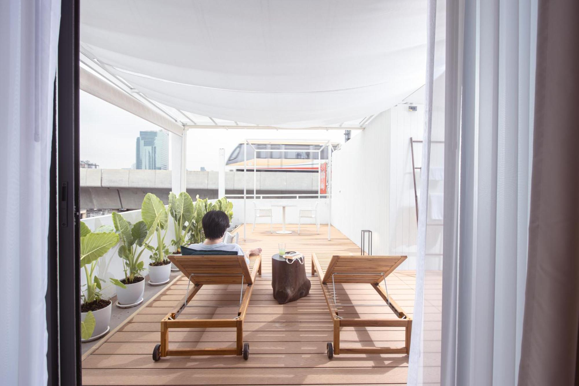 شقة The Lair Bangkok - 3Mins Walk To Icon Siam المظهر الخارجي الصورة